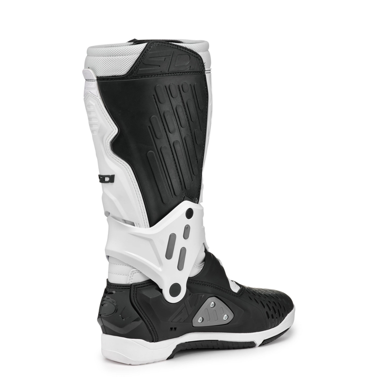 SiDi Crossair must-valged mootorratta saapad