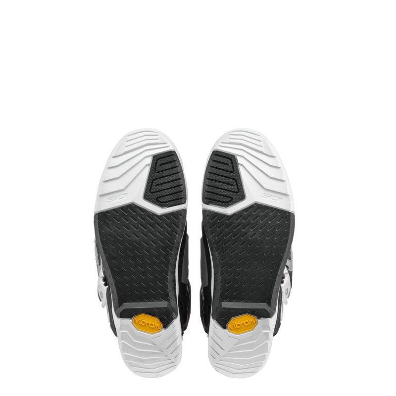 SiDi Crossair must-valged mootorratta saapad