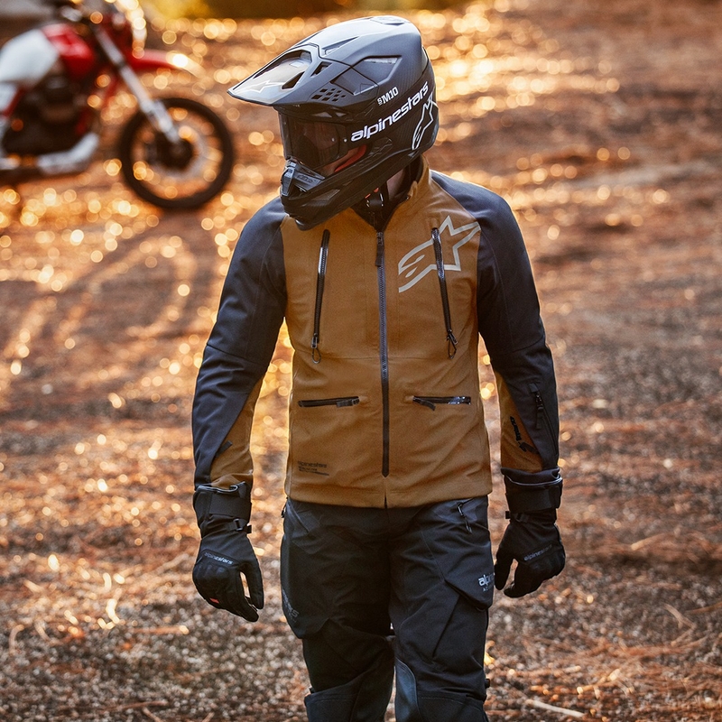 Alpinestars Hyde XT Drystar XF mootorratta jope liivamust