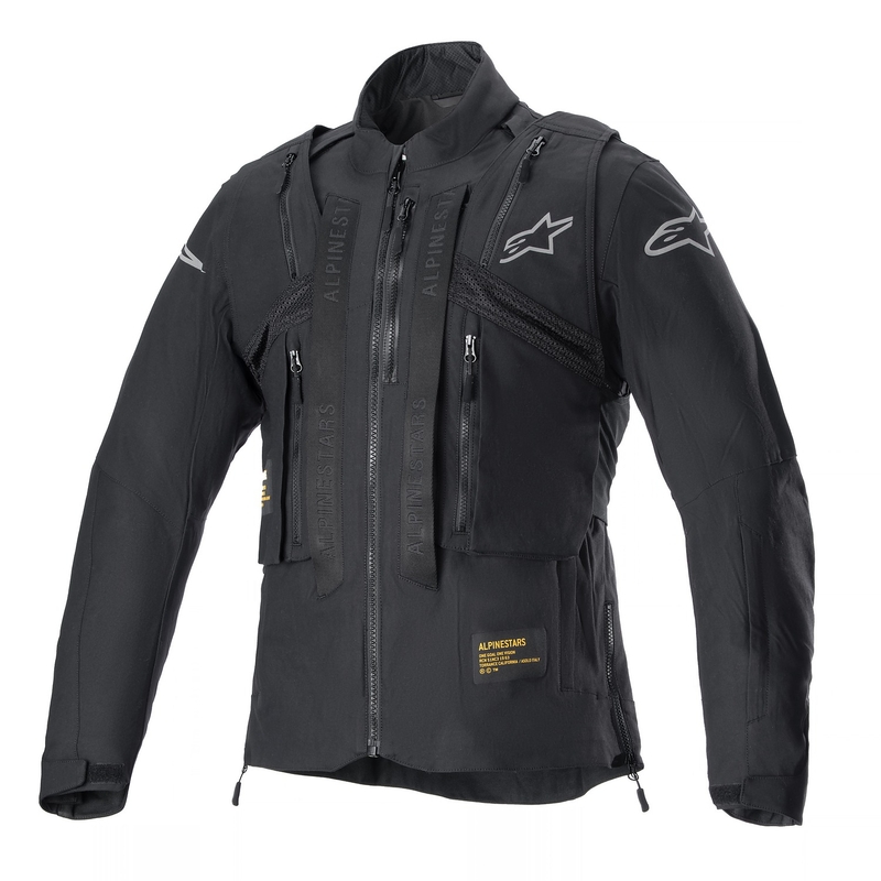 Alpinestars Techdura must helkuriga mootorratta jope