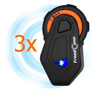 3 Bluetooth intercom T-MAX komplekt