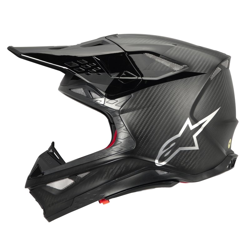 Alpinestars Supertech S-M10 Fame motokrossi kiiver läikiv/matt süsinikkiiver
