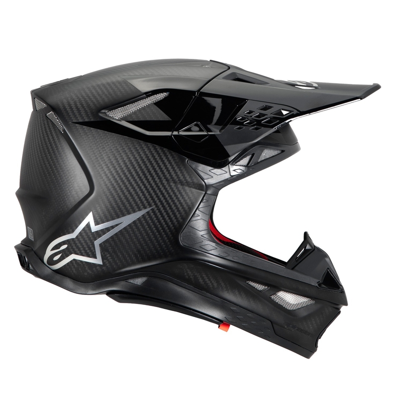 Alpinestars Supertech S-M10 Fame motokrossi kiiver läikiv/matt süsinikkiiver