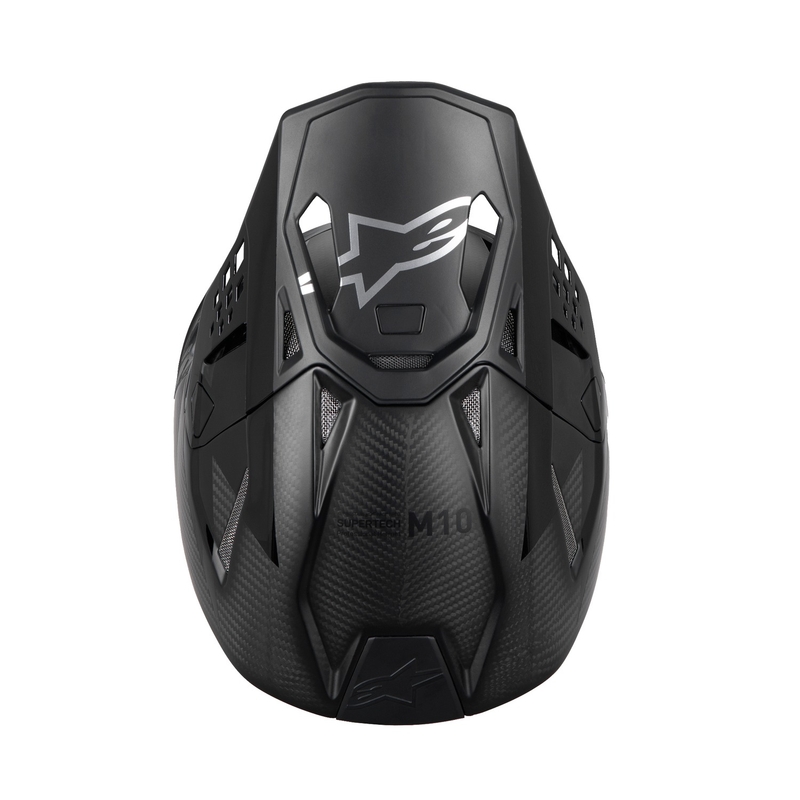 Alpinestars Supertech S-M10 Fame motokrossi kiiver läikiv/matt süsinikkiiver