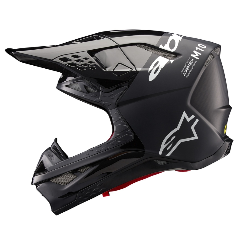 Alpinestars Supertech S-M10 Flood motokrossikiiver must-tumehall