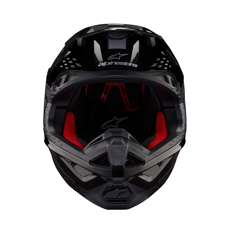 Alpinestars Supertech S-M10 Flood motokrossikiiver must-tumehall