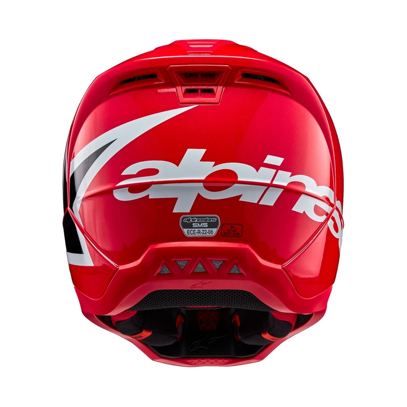 Alpinestars S-M5 Corp punane motokrossikiiver