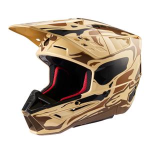 Alpinestars S-M5 Mineral motokrossikiiver matt tumepruun kamo