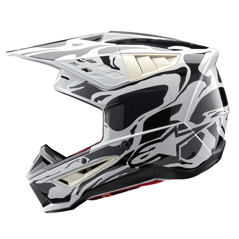 Alpinestars S-M5 Mineral grey camo motokrossikiiver
