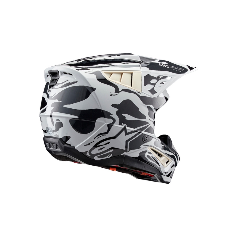 Alpinestars S-M5 Mineral grey camo motokrossikiiver
