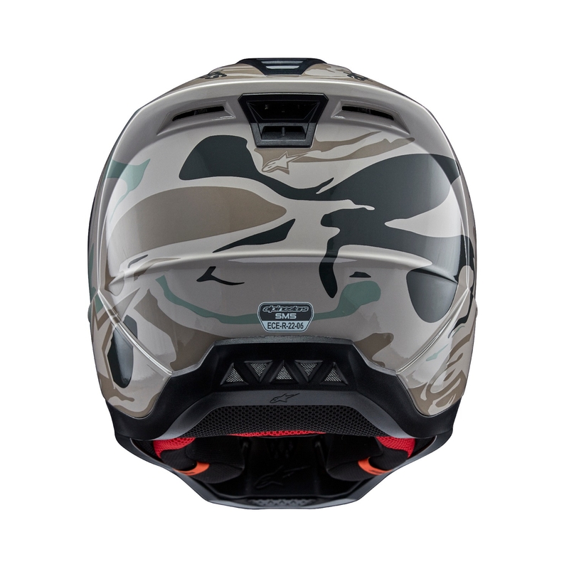 Alpinestars S-M5 Mineral hallikas-roheline motokrossikiiver