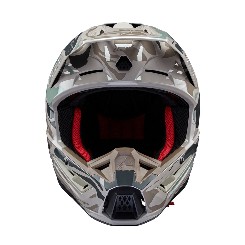 Alpinestars S-M5 Mineral hallikas-roheline motokrossikiiver
