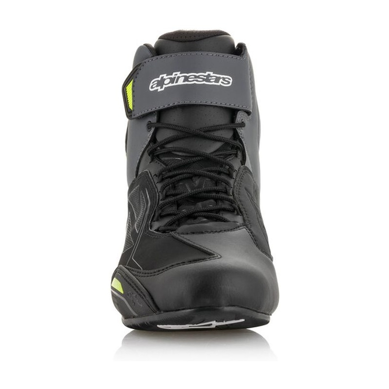 Alpinestars Faster-3 Drystar must-hall-fluo kollane mootorratta saapad