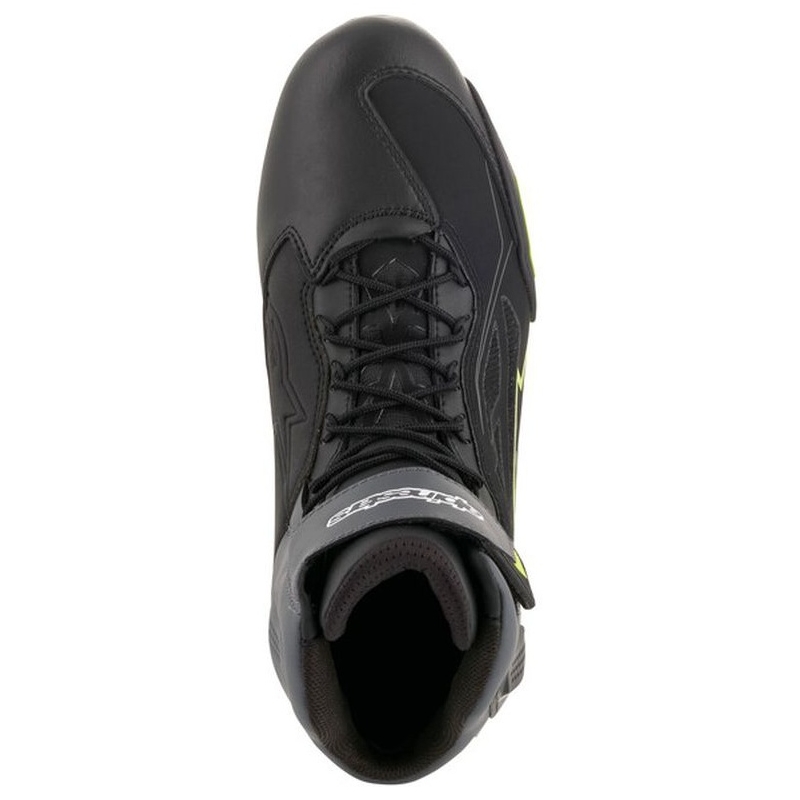 Alpinestars Faster-3 Drystar must-hall-fluo kollane mootorratta saapad