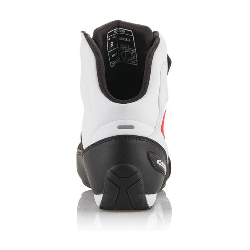 Boty na motorku Alpinestars Faster-3 černo-bílo-červené
