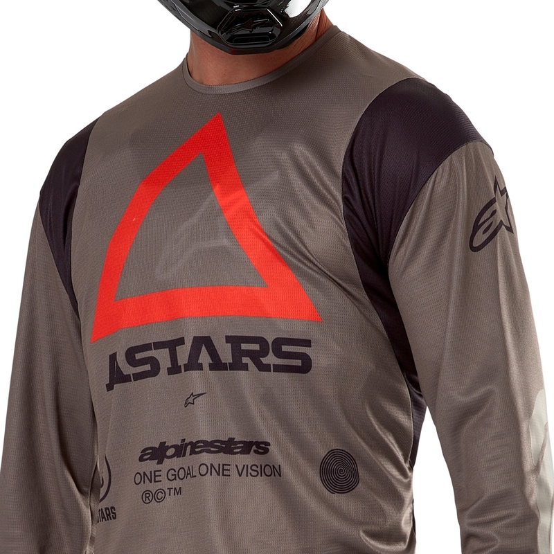 Alpinestars Techdura motokrossitrikoo pruun