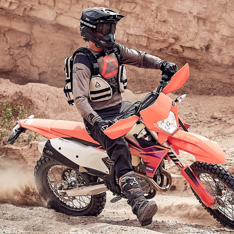 Alpinestars Techdura motokrossitrikoo pruun