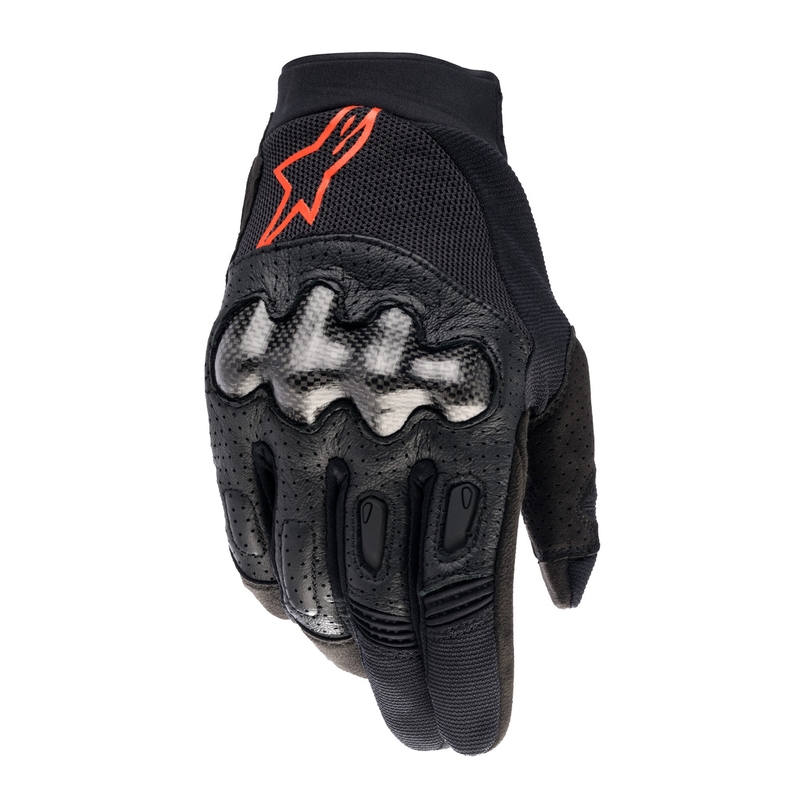 Alpinestars Megawatt 2 motokrossikindad must-fluo punane