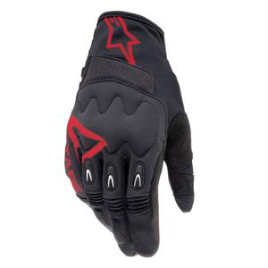 Alpinestars Techdura motokrossikindad mustad ja punased