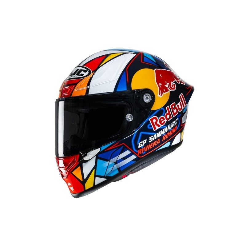 Integreeritud mootorratta kiiver HJC RPHA Redbull Misano GP MC21 multicolor