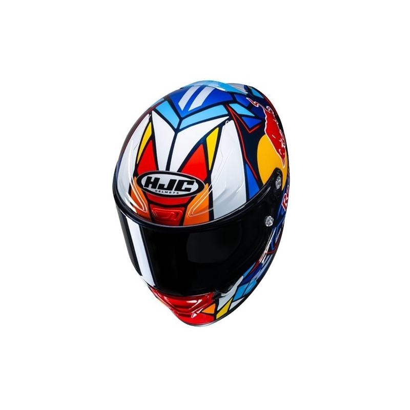 Integreeritud mootorratta kiiver HJC RPHA Redbull Misano GP MC21 multicolor