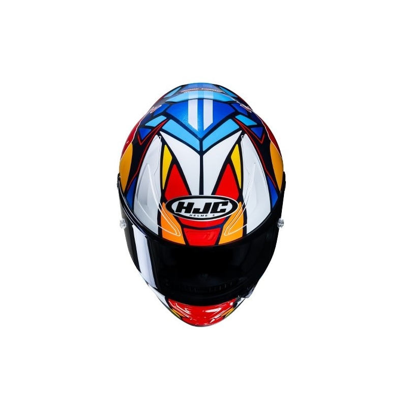 Integreeritud mootorratta kiiver HJC RPHA Redbull Misano GP MC21 multicolor