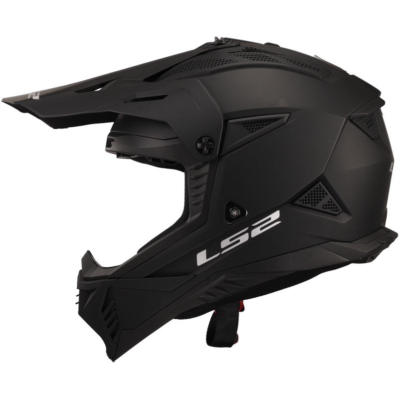 Motokross kiiver LS2 MX708 Fast II Solid Matte Black