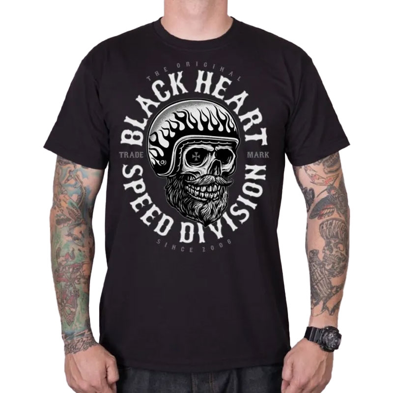 T-särk Black Heart Speed Division must