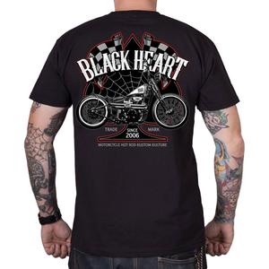 T-särk Black Heart Chopper Race must