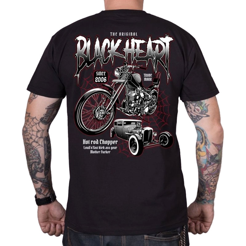 T-särk Black Heart Machines must