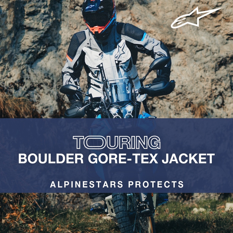 Alpinestars Boulder Gore-Tex tumehall mootorrattajope Boulder Gore-Tex