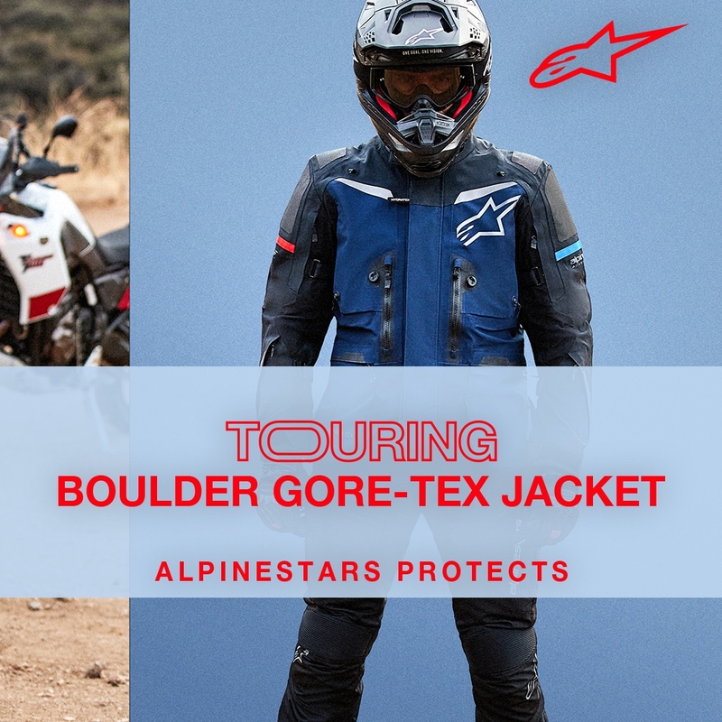 Alpinestars Boulder Gore-Tex tumehall mootorrattajope Boulder Gore-Tex