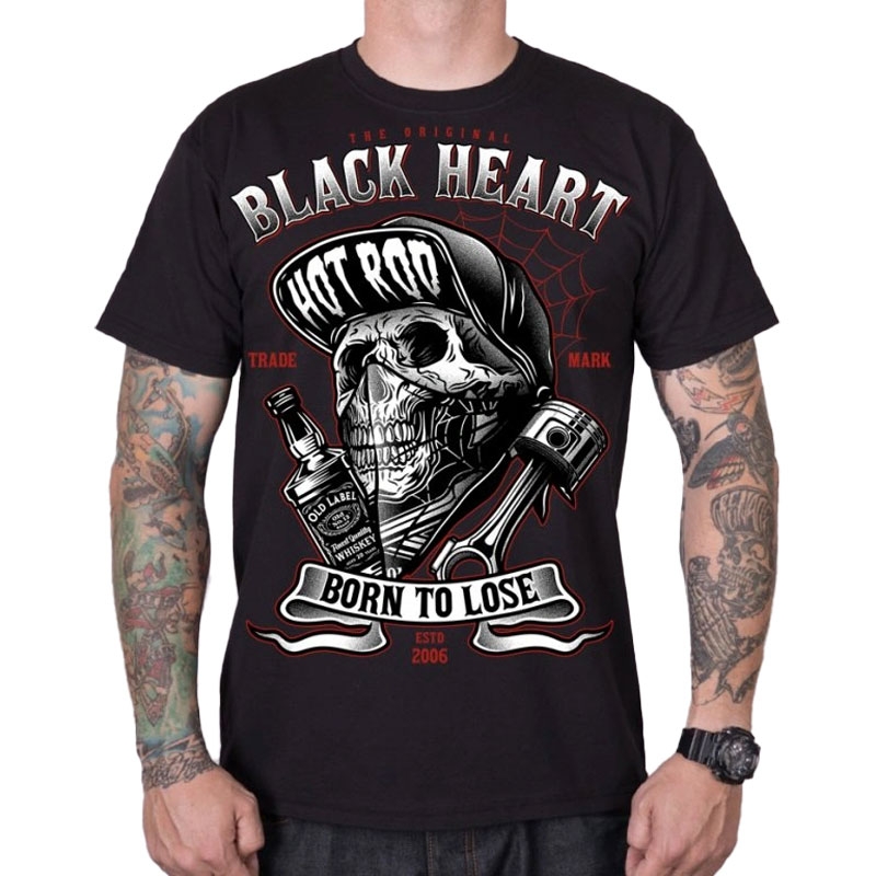 T-särk Black Heart Buddy must