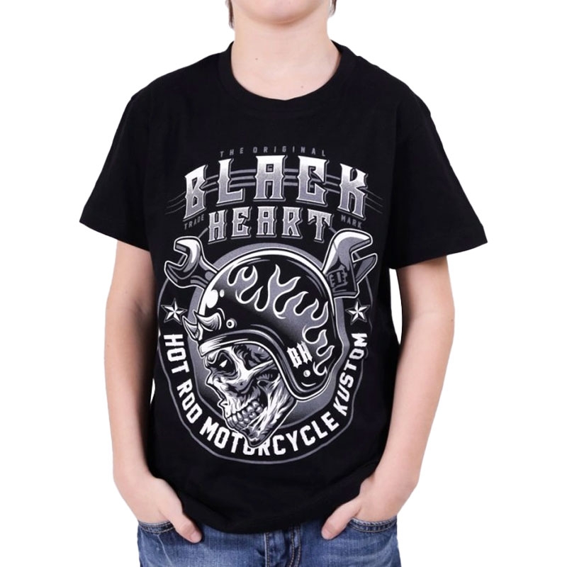 Laste T-särk Black Heart Boomer must