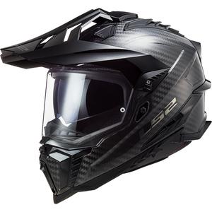 Enduro kiiver LS2 MX701 Explorer Carbon Gloss Black