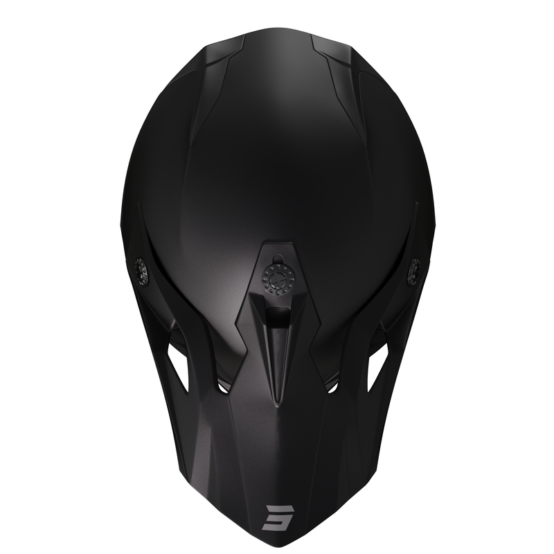 Laste motokrossikiiver Shot Pulse Kid 2.0 matt must