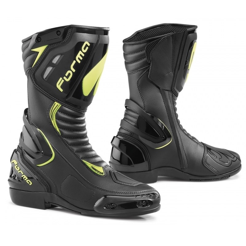 Forma Freccia must-fluo kollased mootorratta saapad