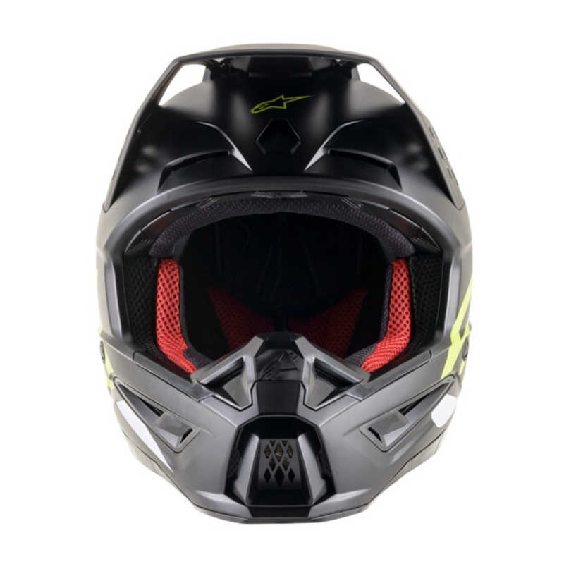 Motokrosová helma Alpinestars S-M5 Compass černo-fluo žlutá