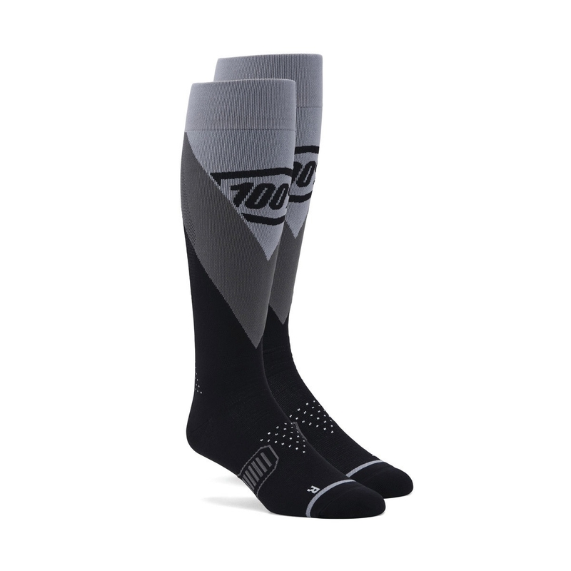 Põlvesukad 100% - USA HI Side MX mustad