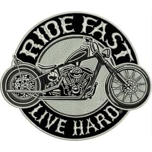 Patch Ride fast - Live hard
