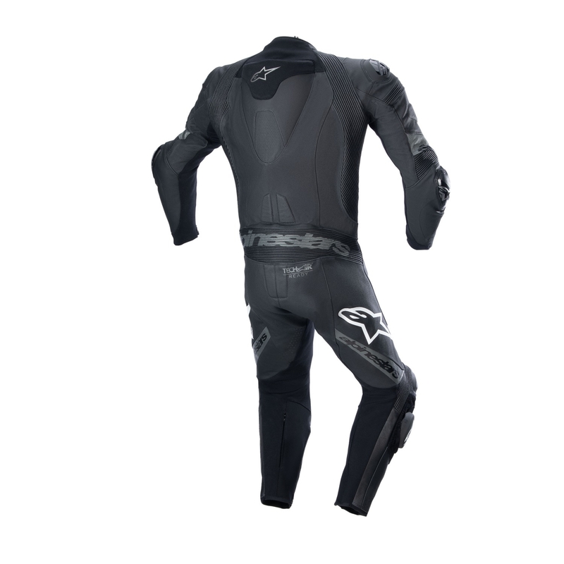 Alpinestars Missile 2 Ward must ja hall nahast mootorratta kombinesoon