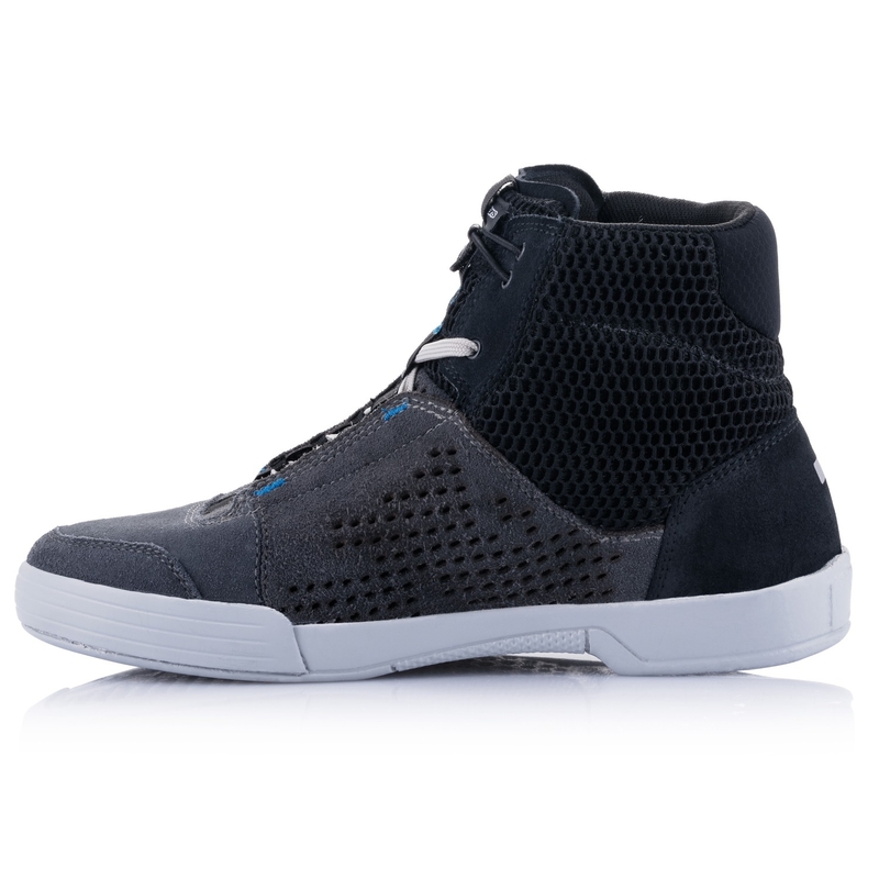 Alpinestars Chrome Air must-hall-sinine mootorratta saapad