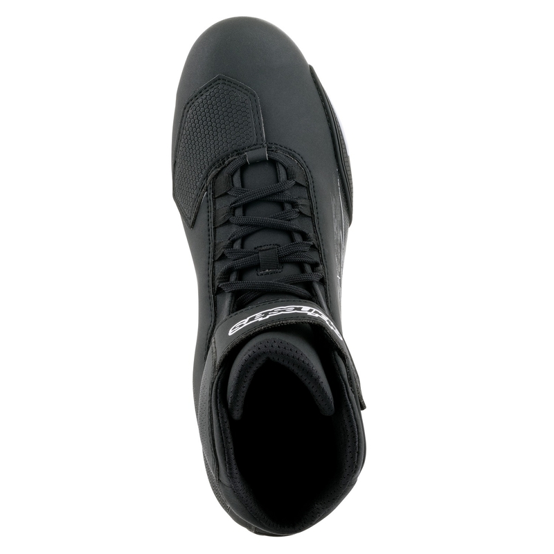 Alpinestars Sector Must-valge mootorratta saapad