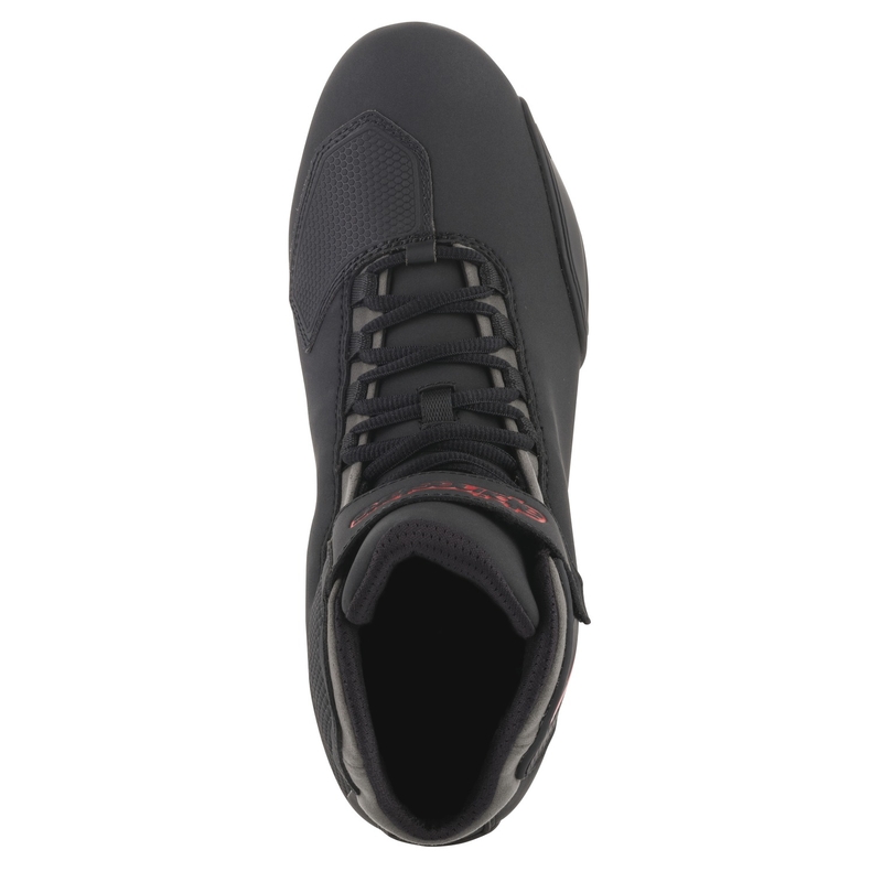 Alpinestars Sector Mustad ja punased mootorratta saapad