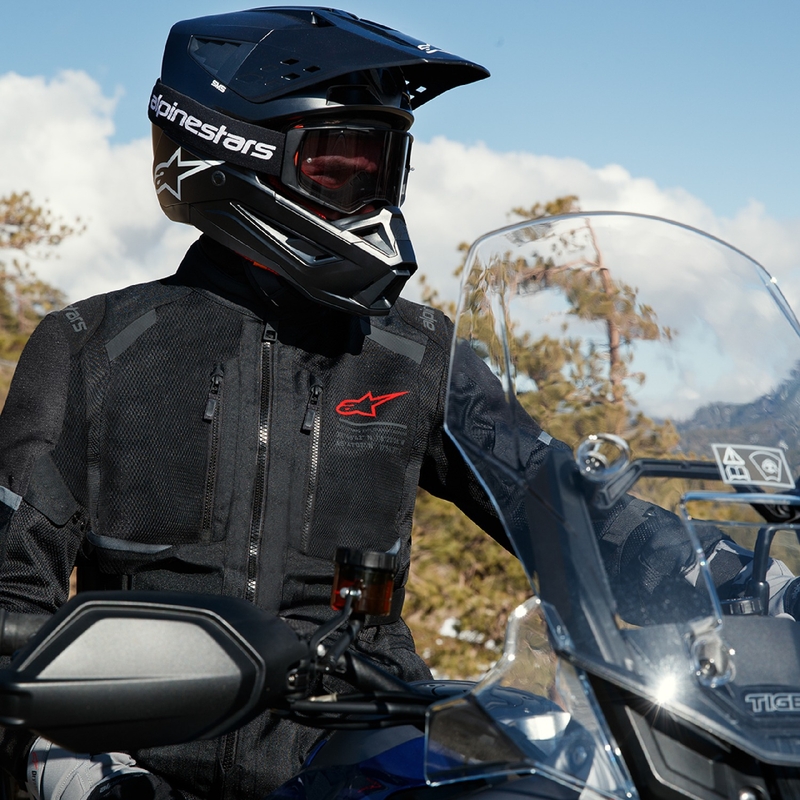 Alpinestars Andes Drystar 2 Must mootorratta jope
