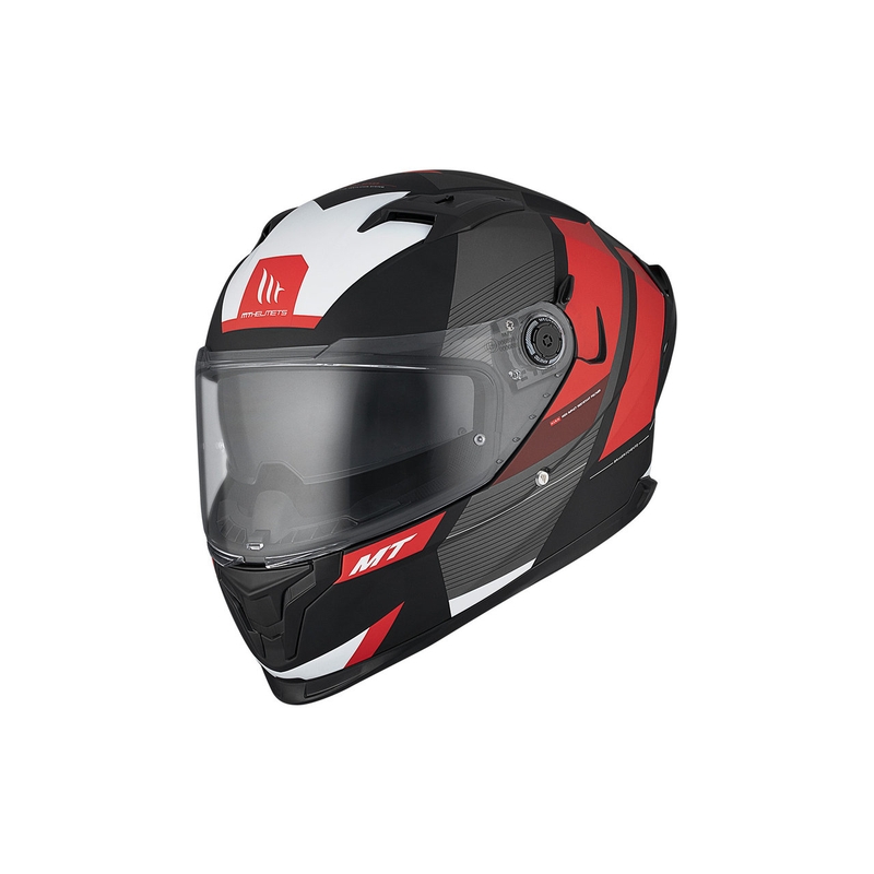 MT BRAKER SV Chento B5 integreeritud mootorratta kiiver matt must-hall-punane