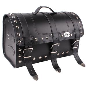 Chopper RSA-131B nahast mootorratta kohver koos lukuga