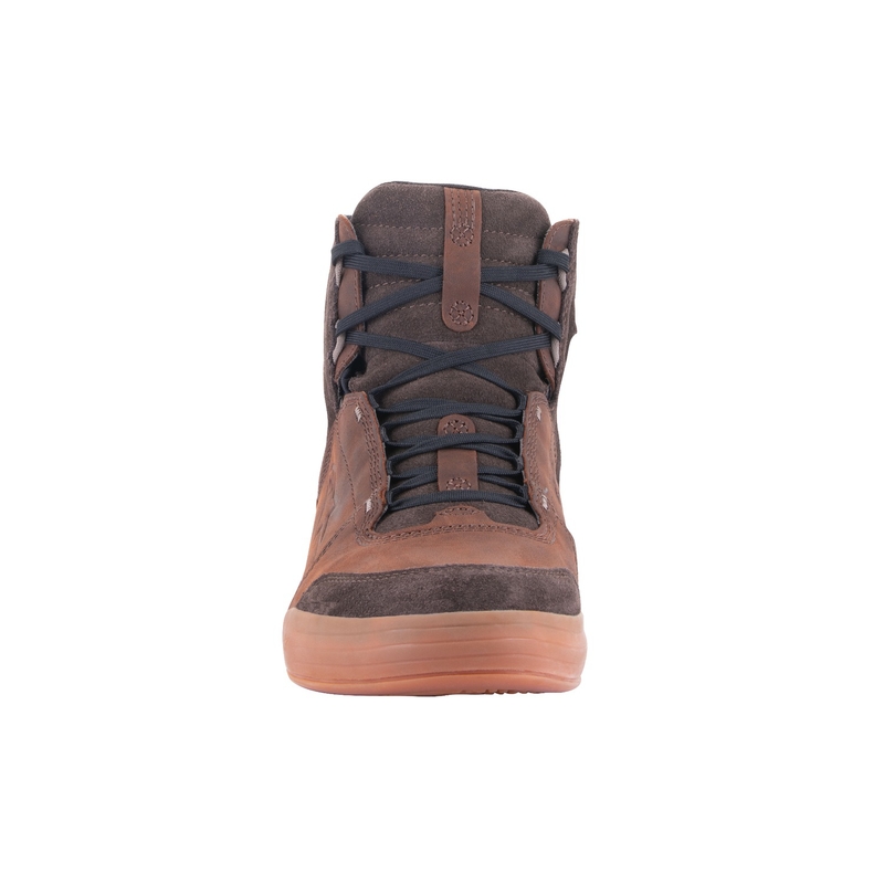 Alpinestars Chrome Crafted Drystar Brown kummist mootorratta saapad