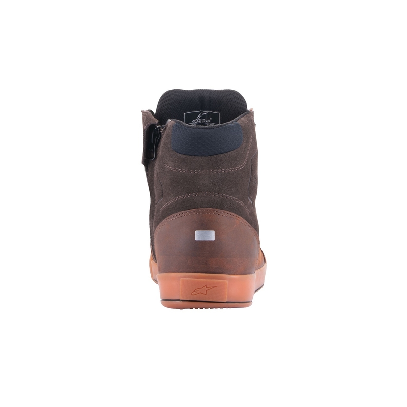 Alpinestars Chrome Crafted Drystar Brown kummist mootorratta saapad
