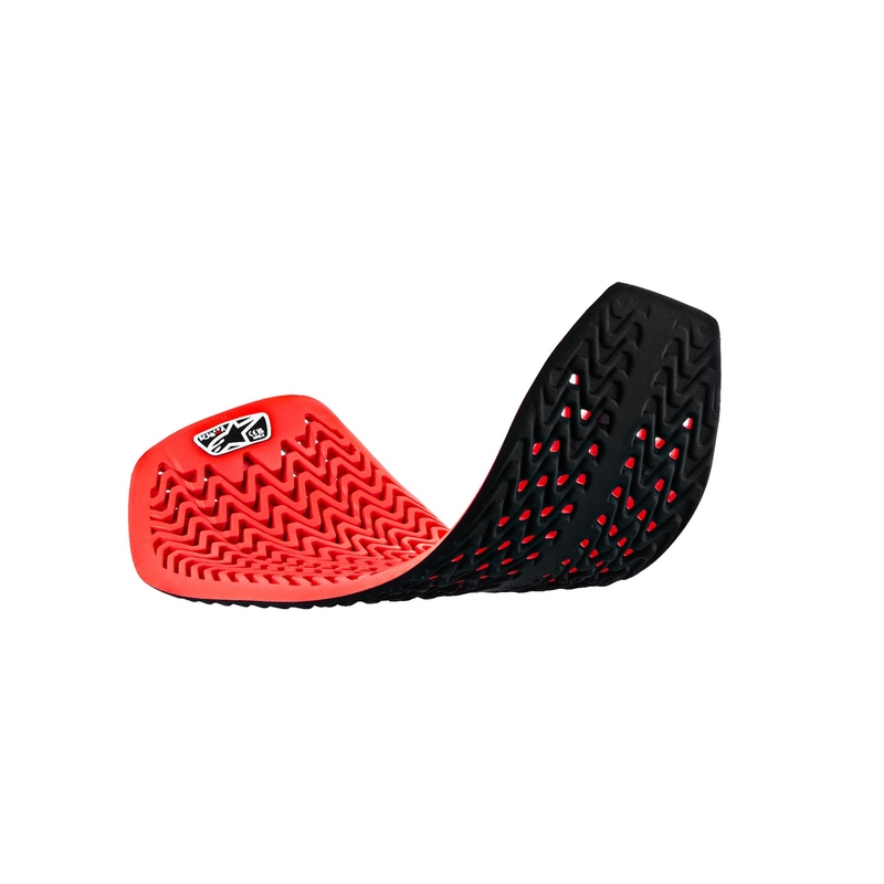 Alpinestars Nucleon Plasma pikendatud seljakaitse punane ja must
